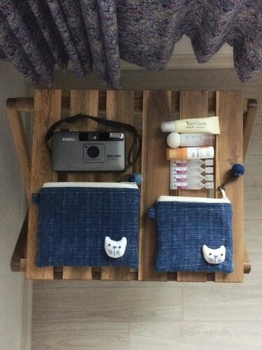 네모 네모 고먐미지갑