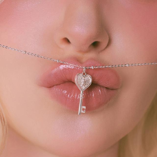 LOVE CUPID KEY NECKLACE