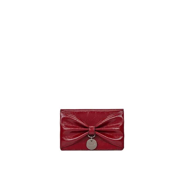 Toque Balaca Card Wallet (토크 발라카 카드지갑) Berry Red