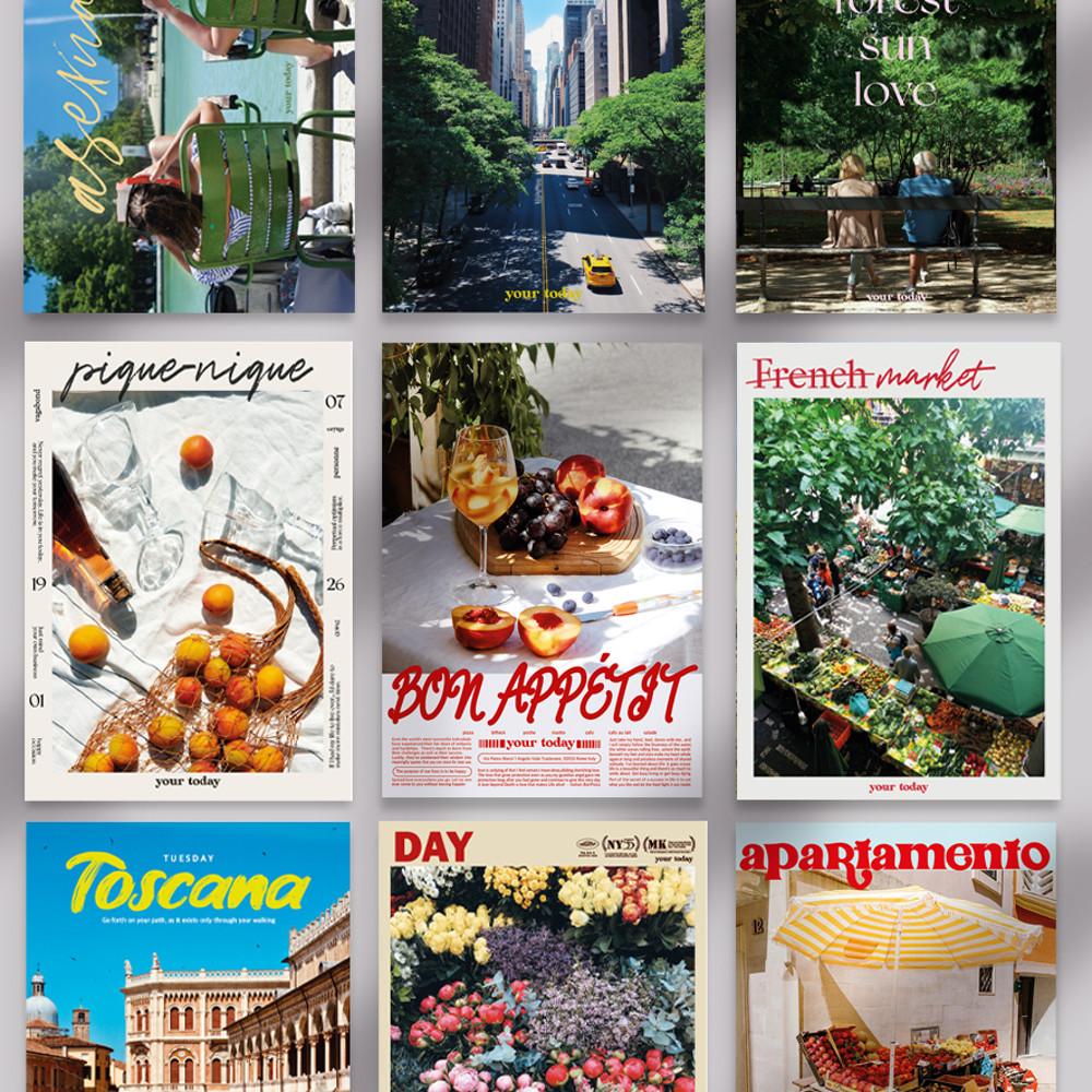 유어투데이 유럽 풍경 사진 인테리어 액자 포스터