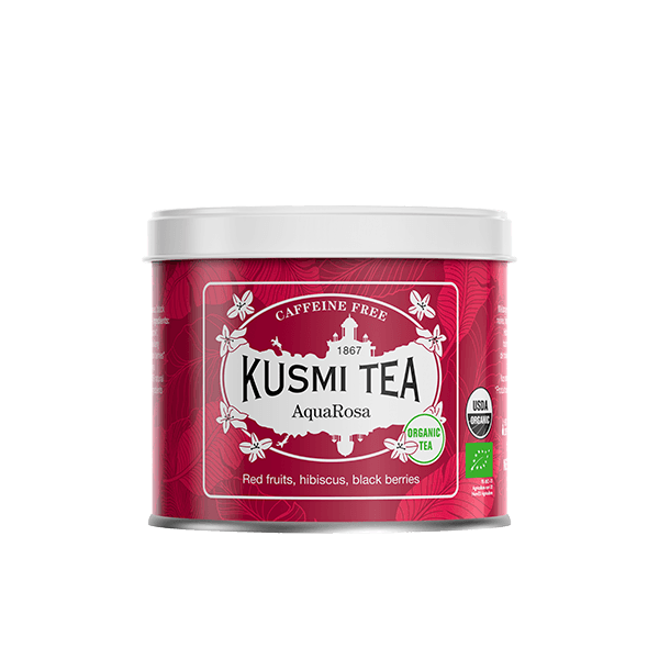 ORGANIC AQUAROSA 100G 메탈틴