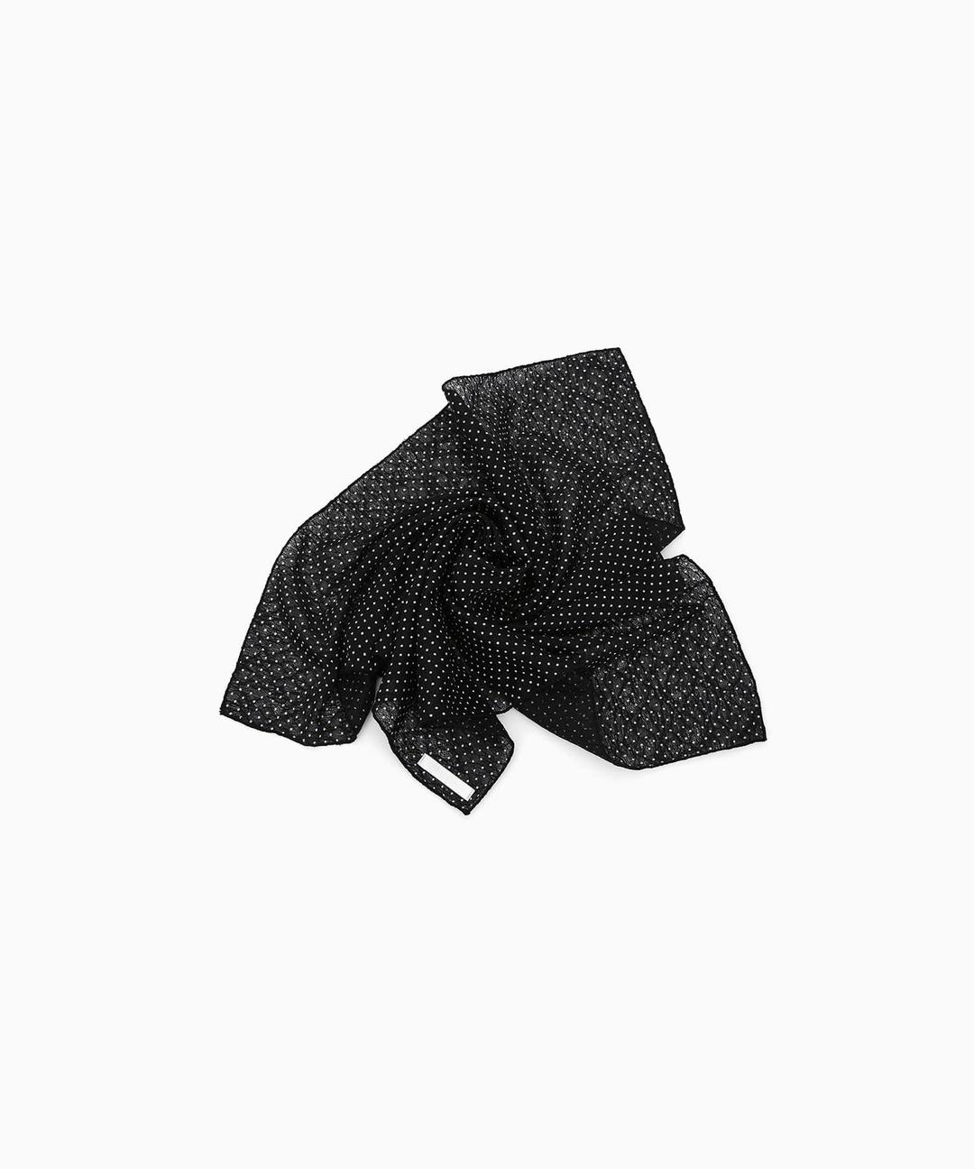 BANDANA SCARF / DOT / BLACK