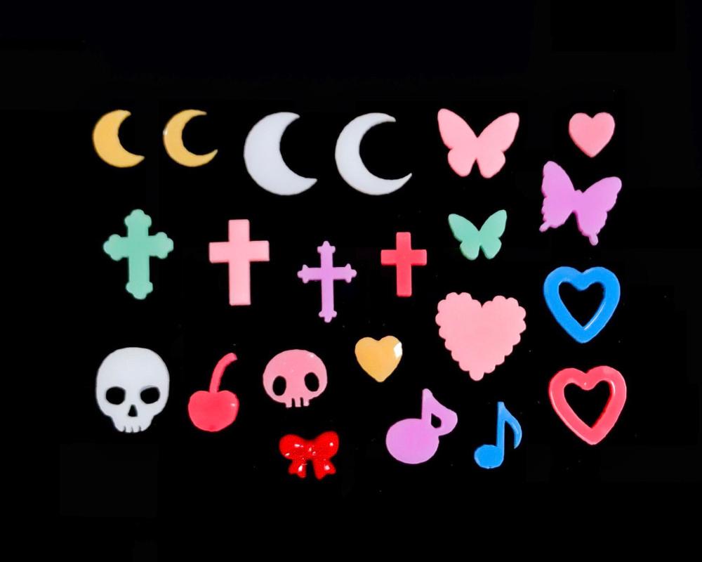 키치 파츠 몰드 - Bits mold Kitsch themed 레진 수제 몰드