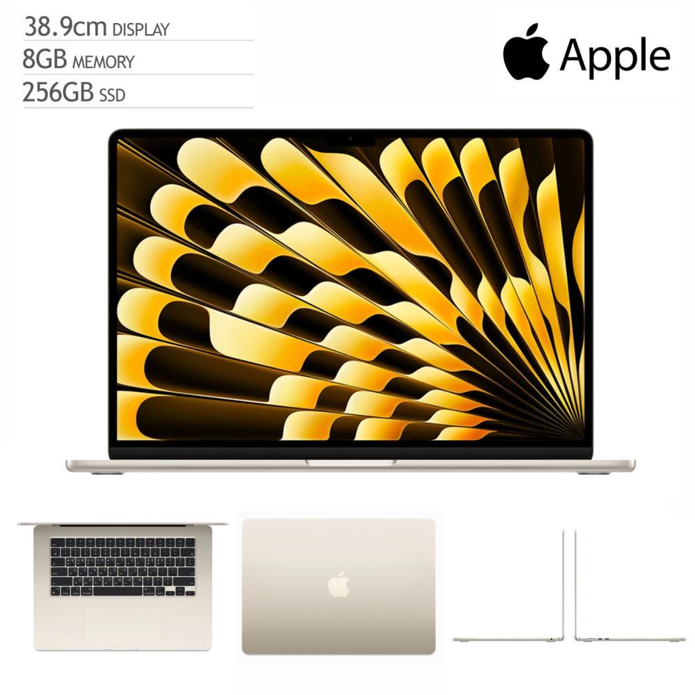 Apple 애플 맥북 에어 15 M3 256GB 스타라이트 38.9cm 신학기 노트북