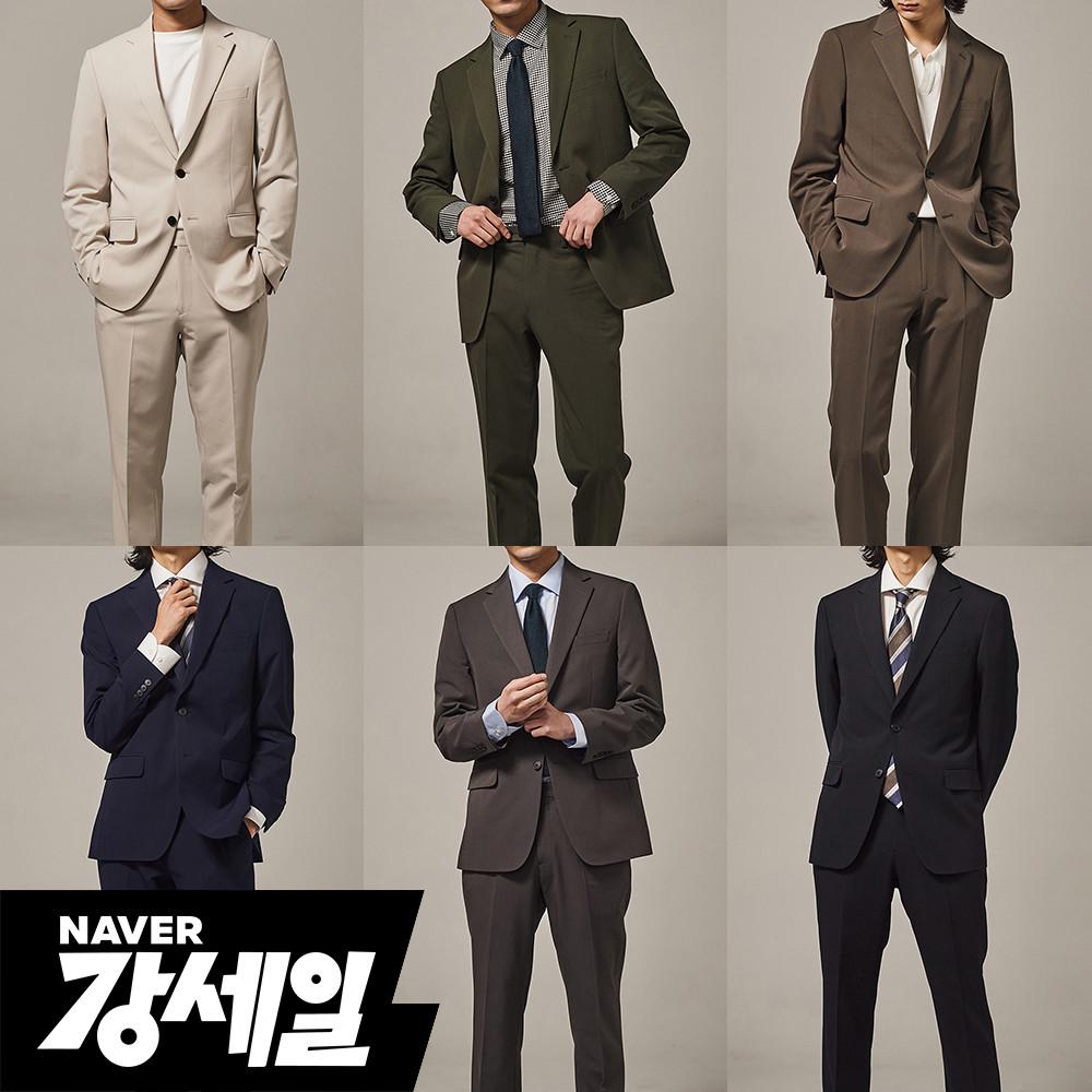 트래드클럽 남자정장 남성 세미 봄 여름 정장 캐주얼 양복 슈트
