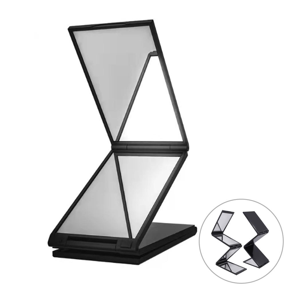 다각도 접이식 메이크업 거울 손거울