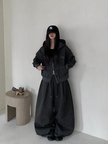 (made) UmD 호피 와이드 팬츠 - #7575