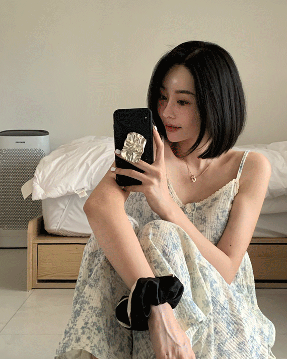 코지 나시 팬츠 홈웨어 세트