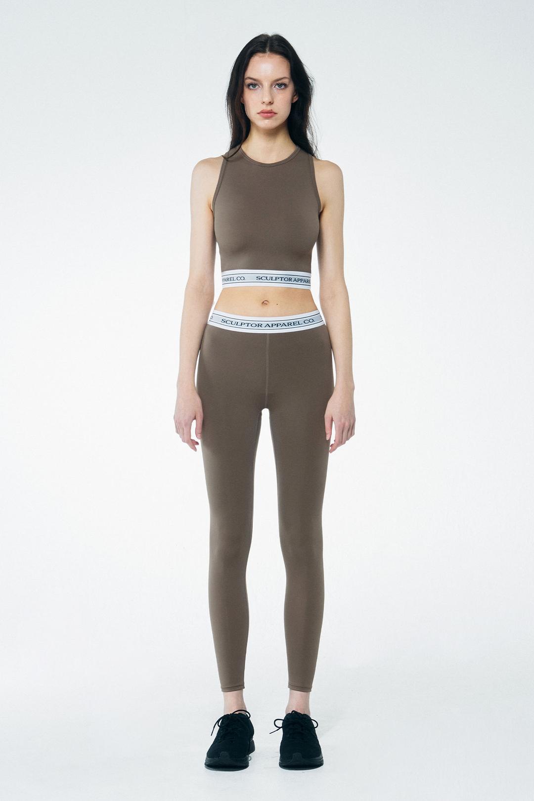 Banding Training Tights Brown