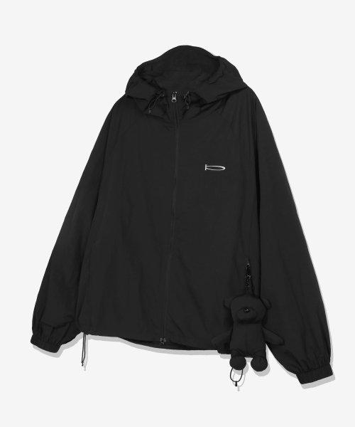 PHYPS® BEAR KEYRING WIND BREAKER BLACK