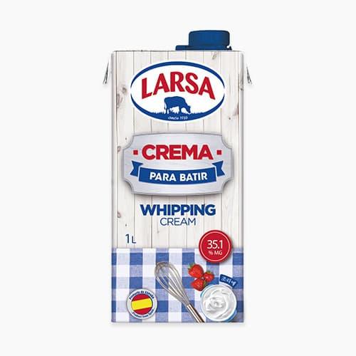 라르사휘핑크림35% 1L (동물성 스페인산)