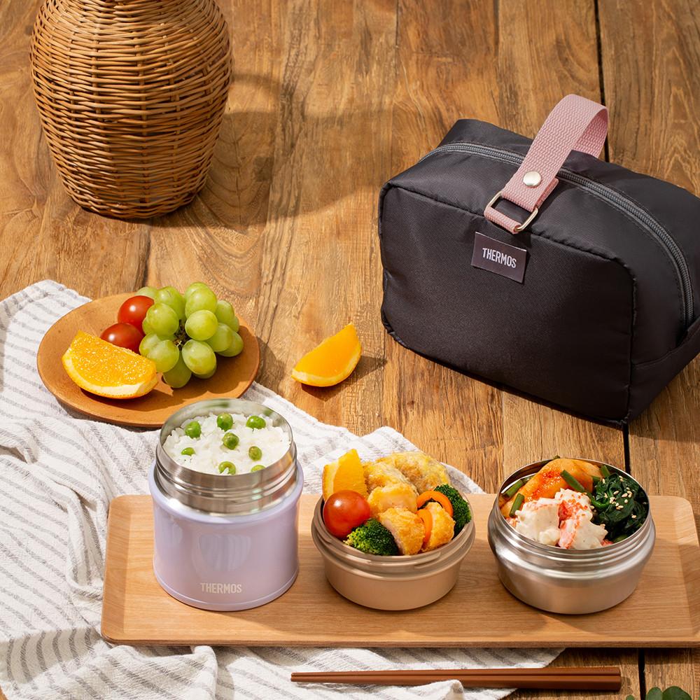 [써모스] 스테인리스 분리형 일체형 시리즈 보온도시락 TKLG-900 학생 수능 직장