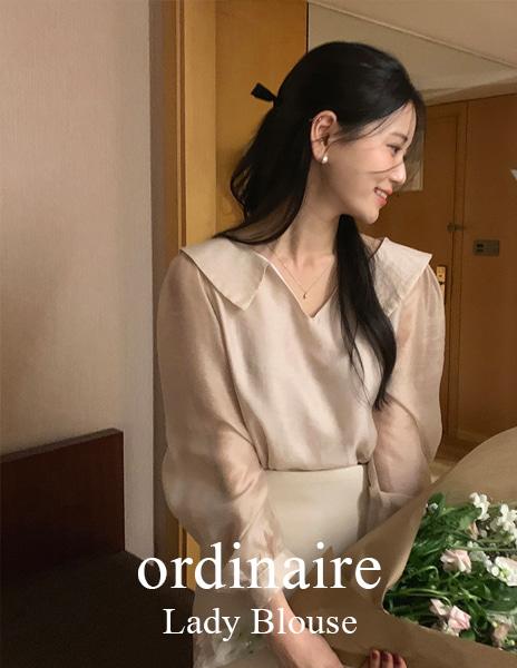 [ordinaire] 레이디 블라우스 (2color)