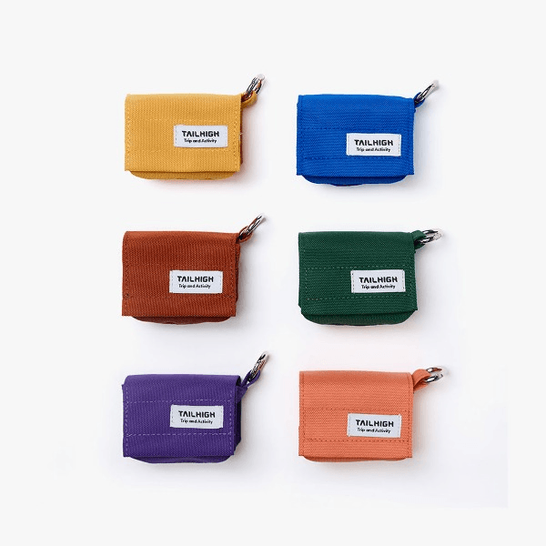 테일하이 풉 백 파우치 (6컬러)