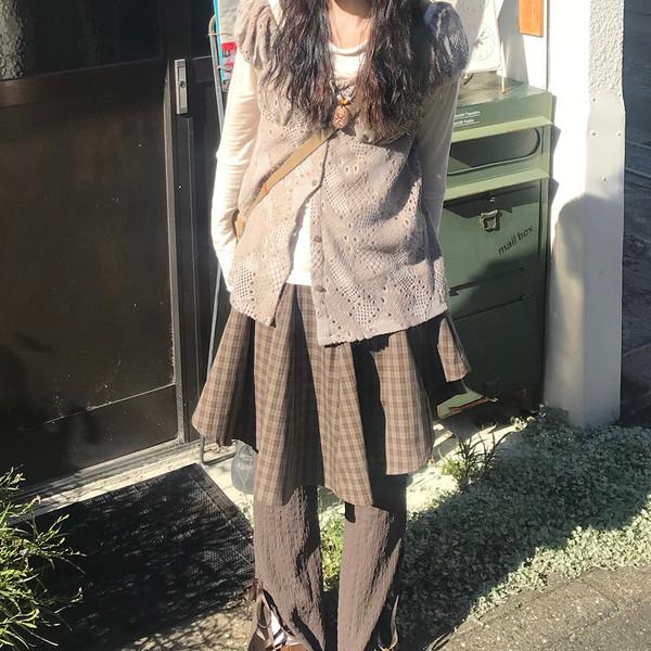 오얏 빈티지 니트 가디건 ( oyat vintage knit cardigan )