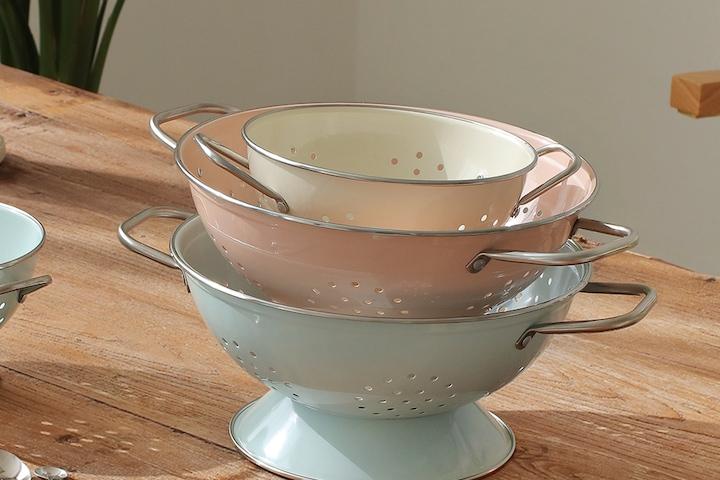 파스텔 양손 콜렌더 2size 3color