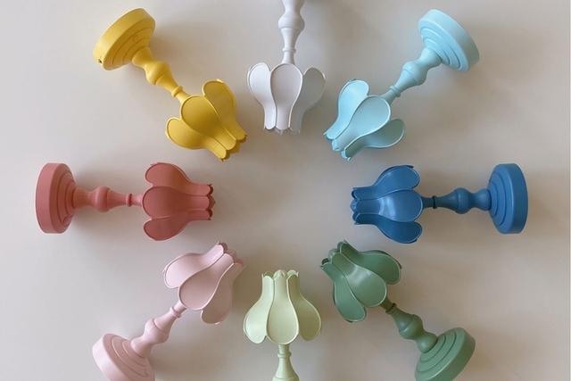파스텔 스탠드 충전식 미니 조명 8colors