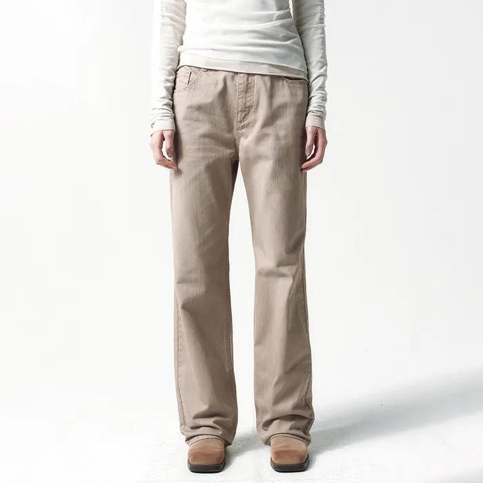 소프트 컬러 데님 BEIGE