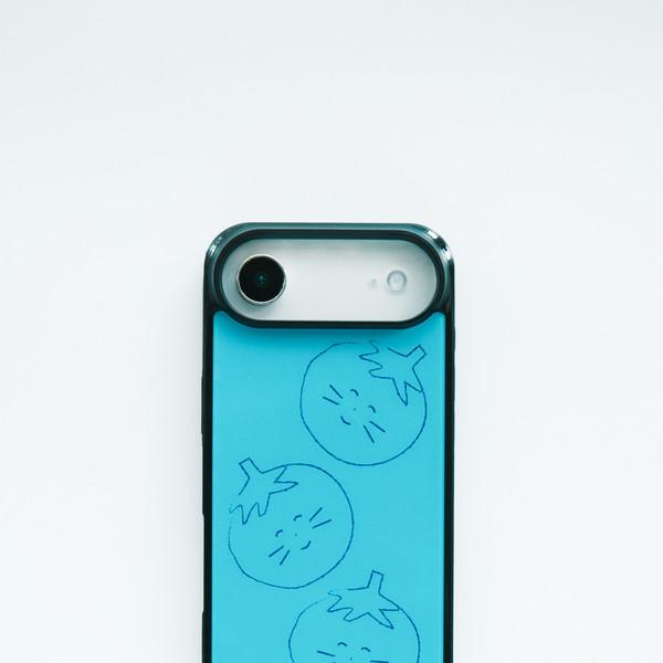 [케이스] 슥슥 그려낸 토마토 네코 (아쿠아)