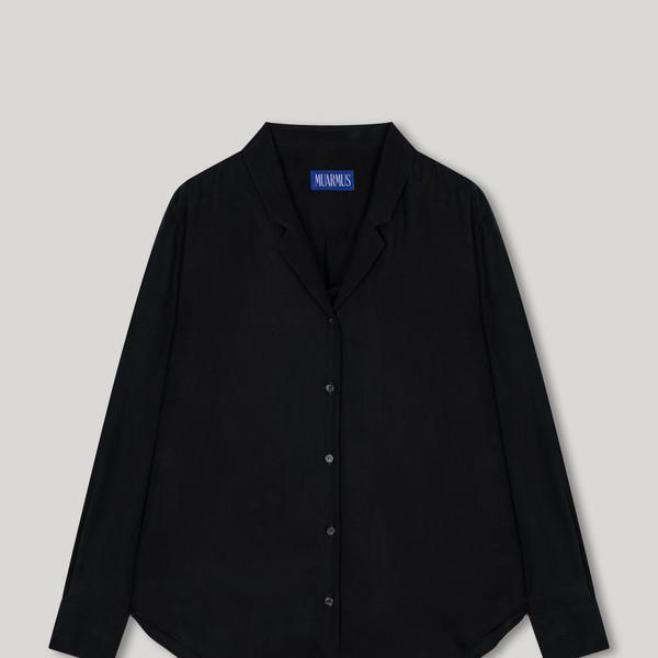 Vera Cupra Blouse [Black]