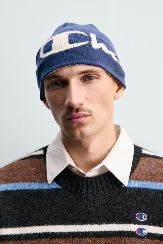 CHAMPION ® X ZARA REVERSIBLE BEANIE HAT