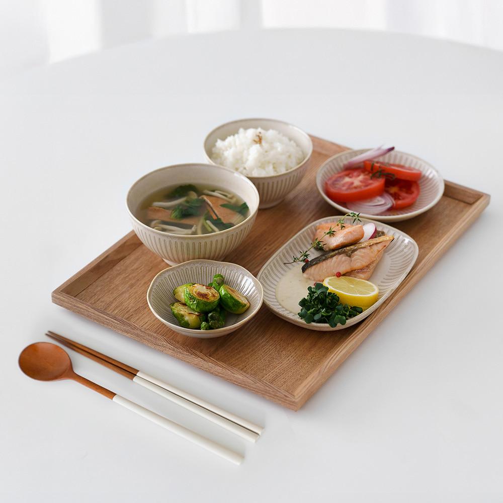 니코트 에브리데이 컬렉션 1인 그릇 선물세트 7P 컬러수저, 트레이 포함 MADE IN JAPAN