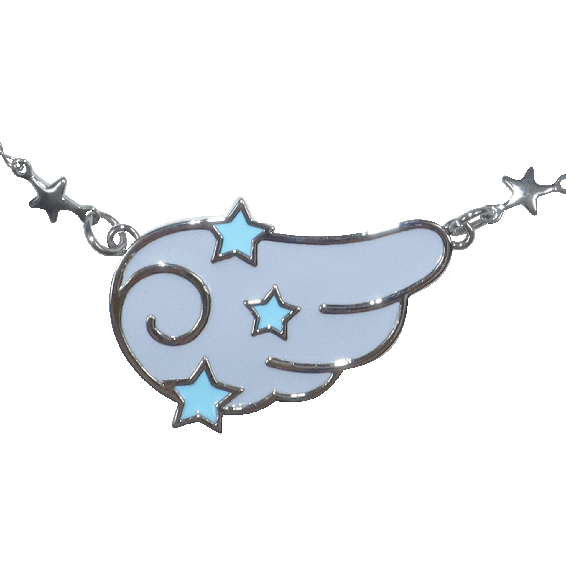 wing with stars necklace