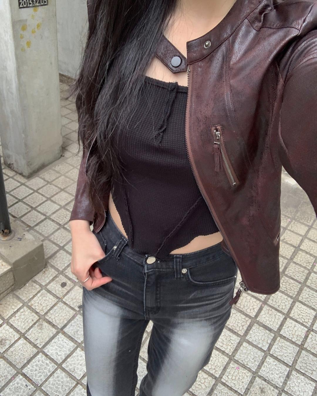 Vintage rider jacket