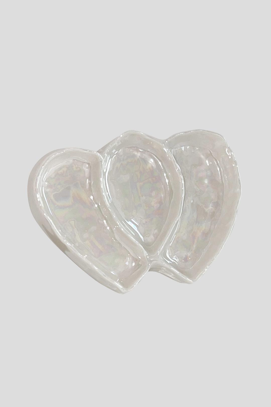 2단 하트 트레이