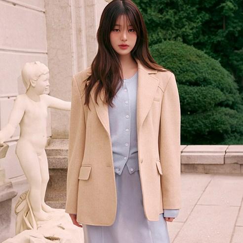 로라로라 여성용 울 블렌디드 클래식 자켓 - 재킷 | 쿠팡