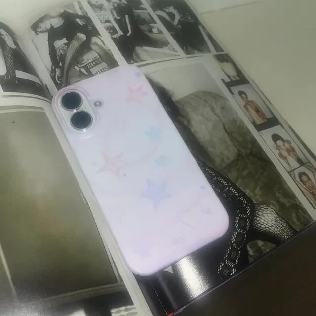 [MADE] 슈티니 스타 별 핑크 하드 아이폰케이스