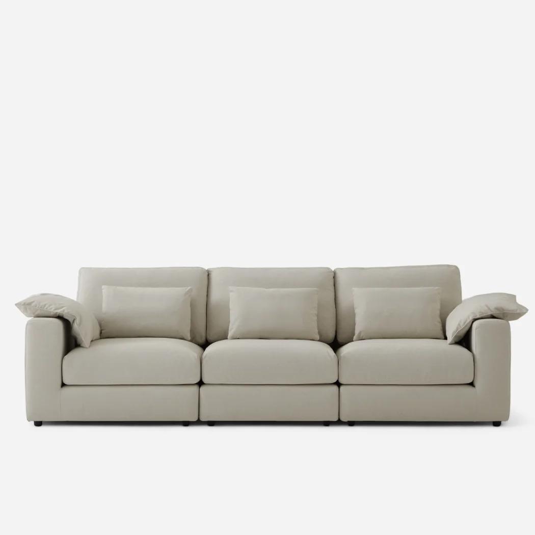 루네 구스모듈 패브릭소파 4인 - 한샘몰