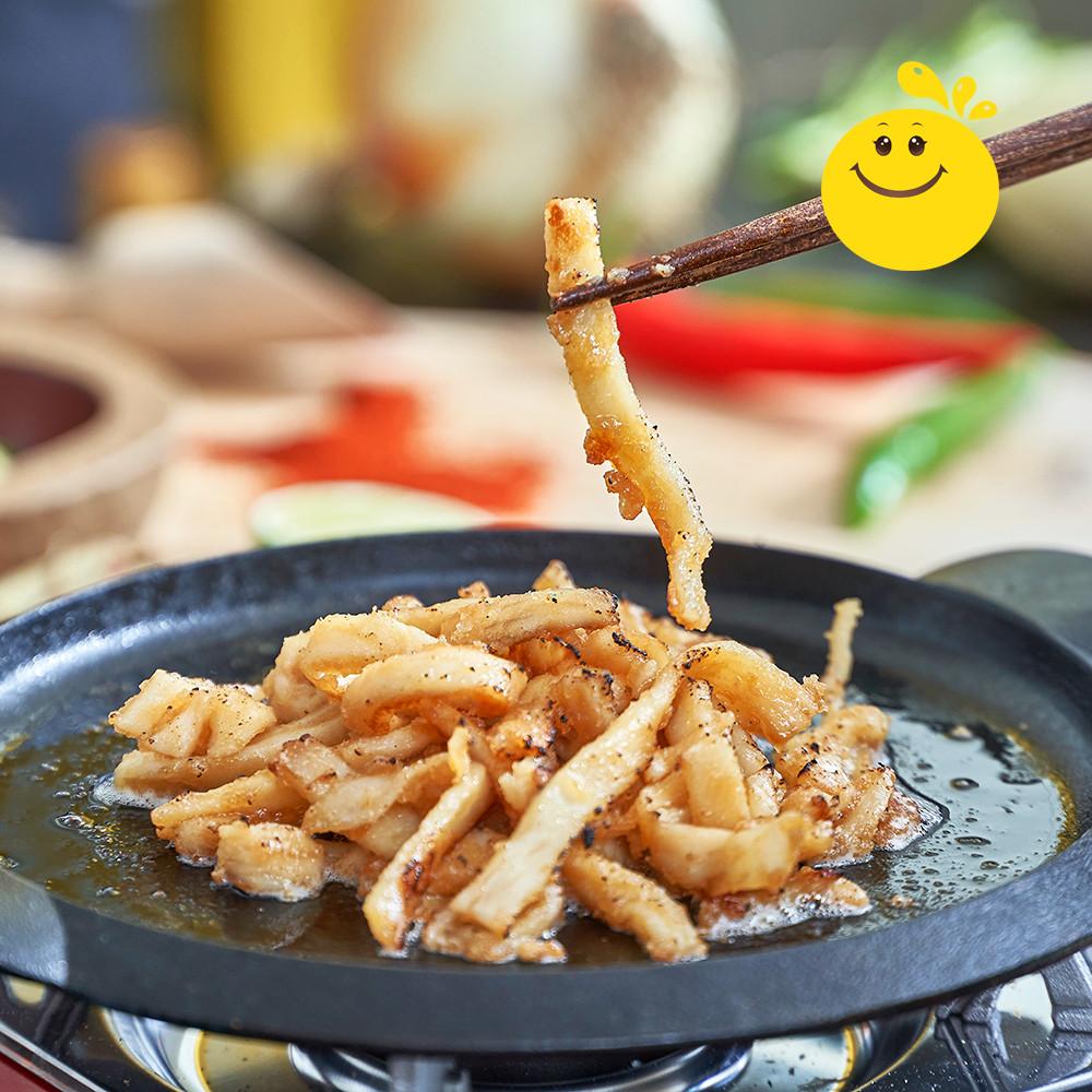 우물우물 영화관 즉석 땅콩 버터 구이 오징어 혼술 맥주 안주 8팩 640g 영화관대비 37% 할인