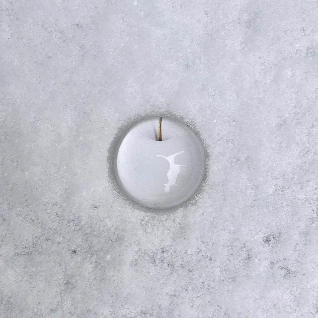 2월까지만 판매해요! | White apple | 탕후루 백사과 톡 투명 반구 핸드폰 아크릴 스마트 톡