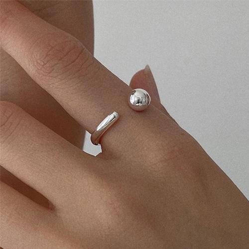 [수지 착용] silver925 luna ring