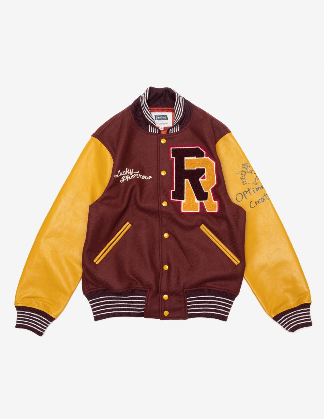 22W-PSJ-RR Leather Award Jacket