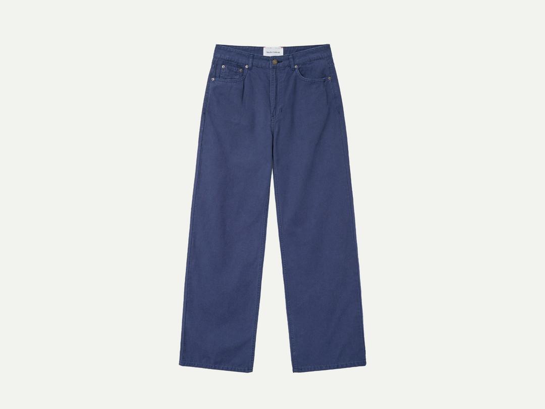 Via Margot cotton pants (Navy)