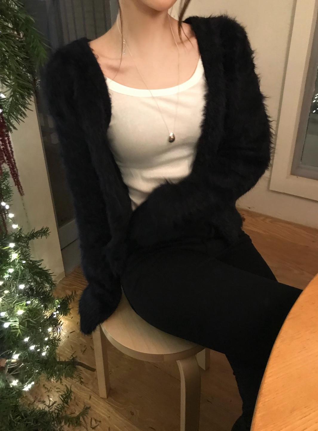 [당일출고] Noir cardigan