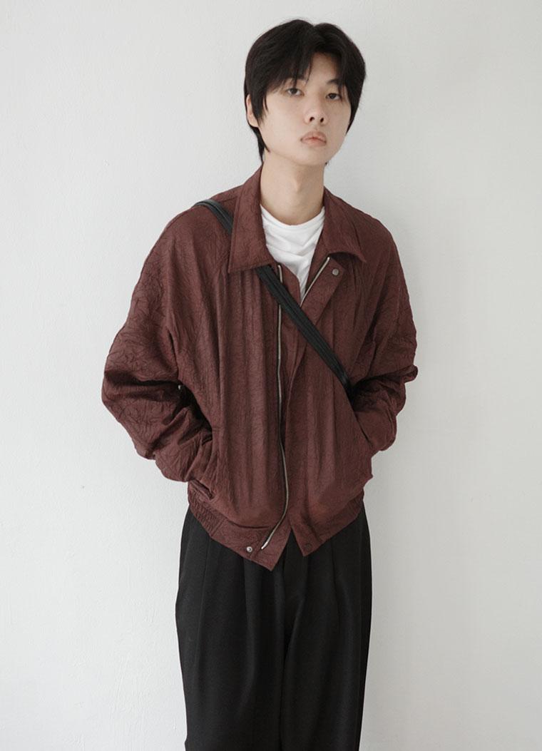 matte crinkle jumper