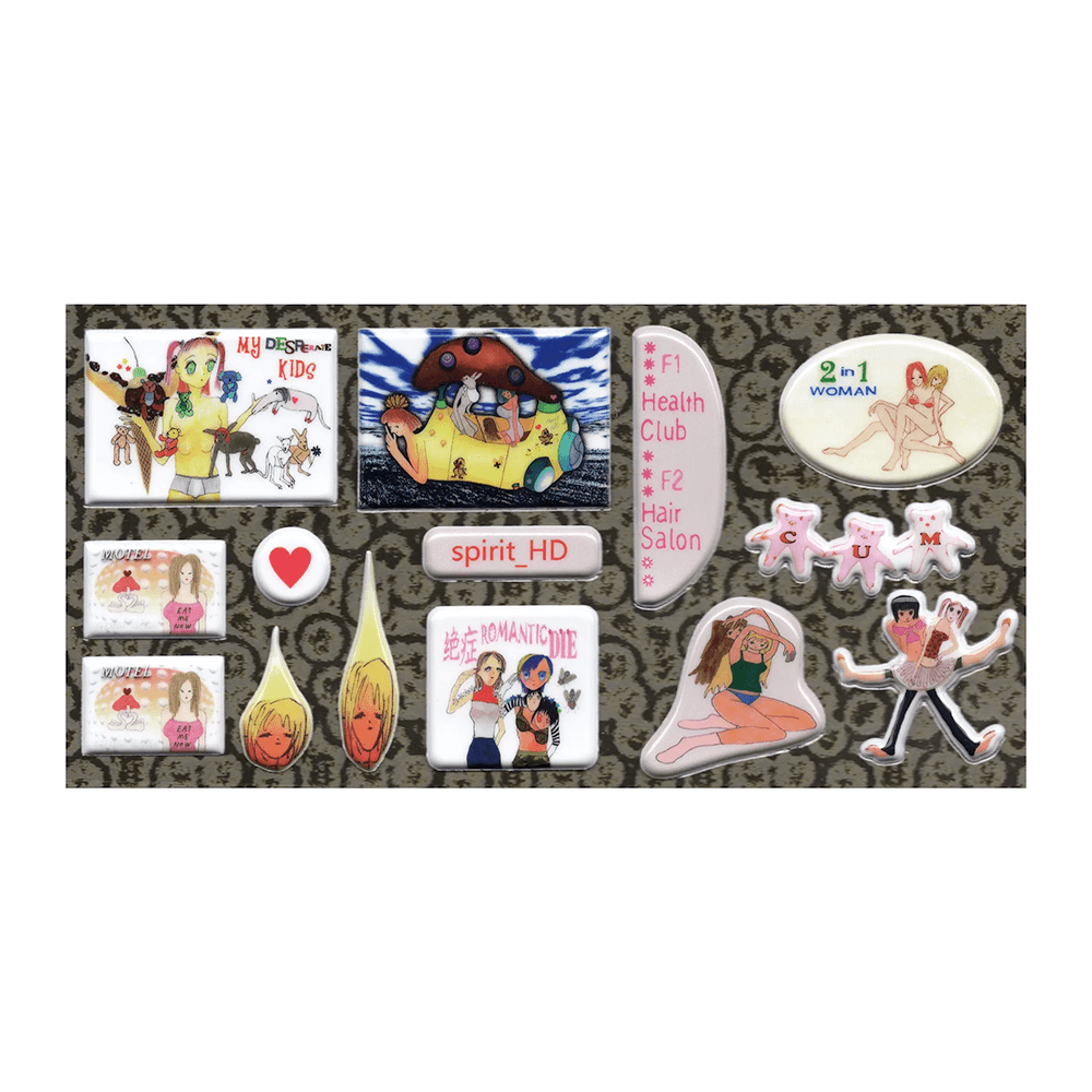 [niptong] spirit_HD 3D 소프트 스티커