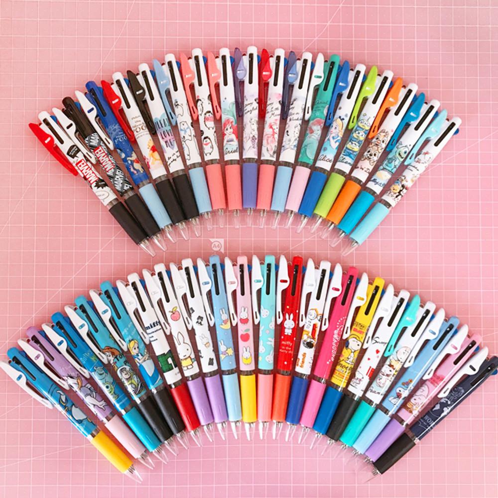 제트스트림 디즈니 3색볼펜 모음