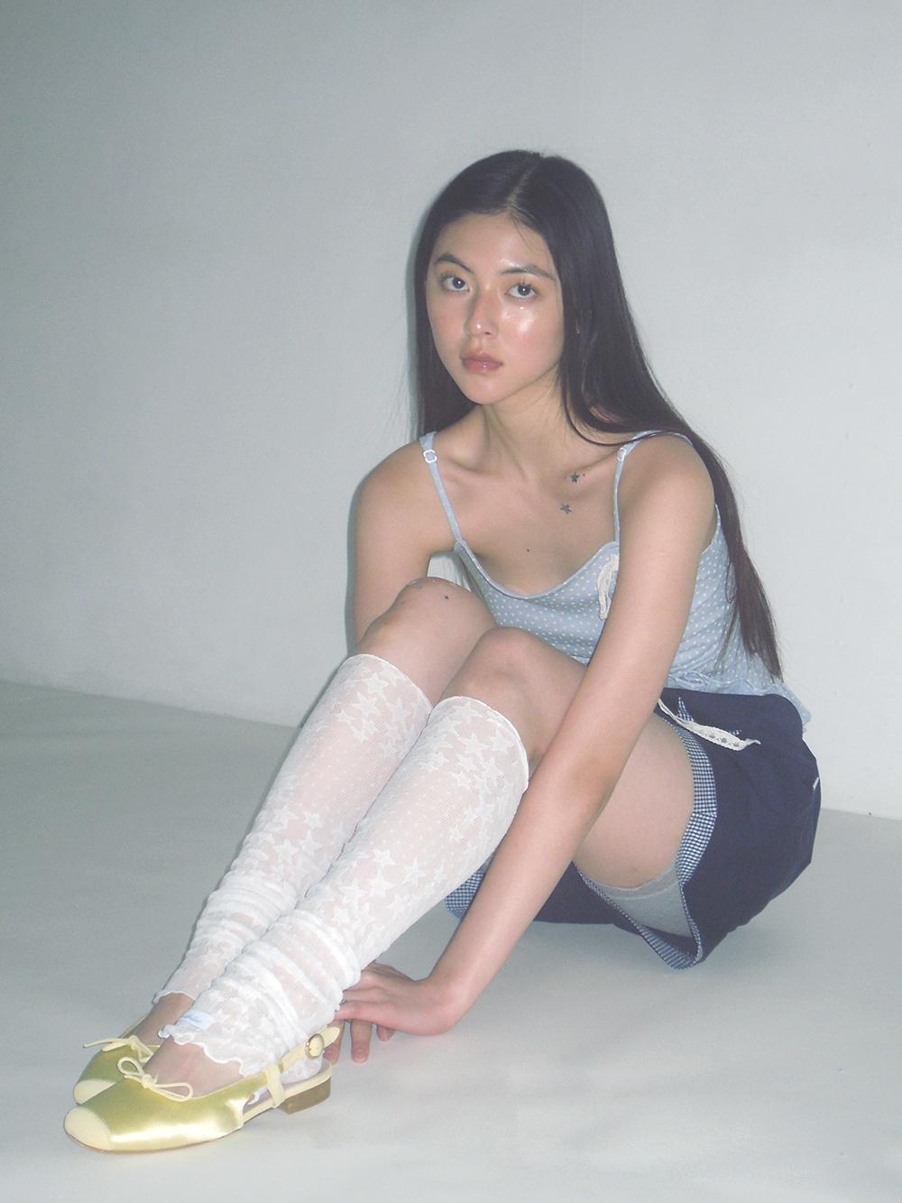 Milky Way Leg Warmer White
