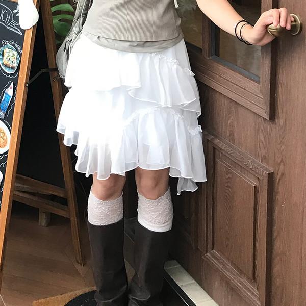 리버 프릴 스커트 ( river frill skirt )