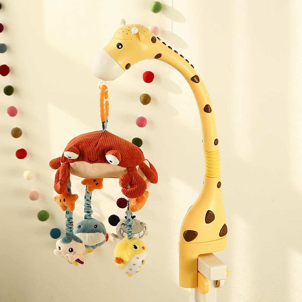 코지드림모빌 신생아 아기모빌 옐로우 + 흑백인형