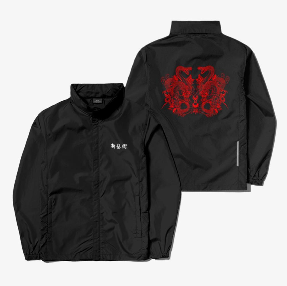新藝術 Red Windbreaker 바람막이
