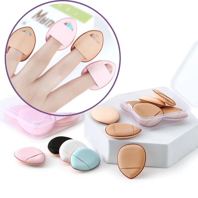 핑거퍼프 손가락퍼프 10개 20개 개별포장 에어쿠션수정화장 웨지컨실러파운데이션 메이크업스펀지