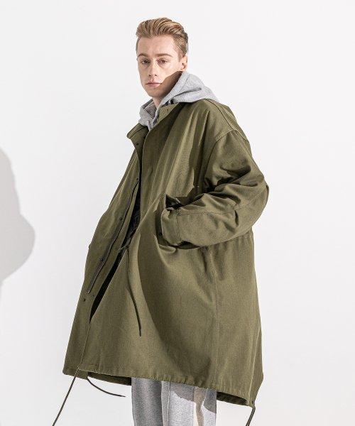 M-65 피쉬테일 코튼 야상 코트 MWZCT002-KK