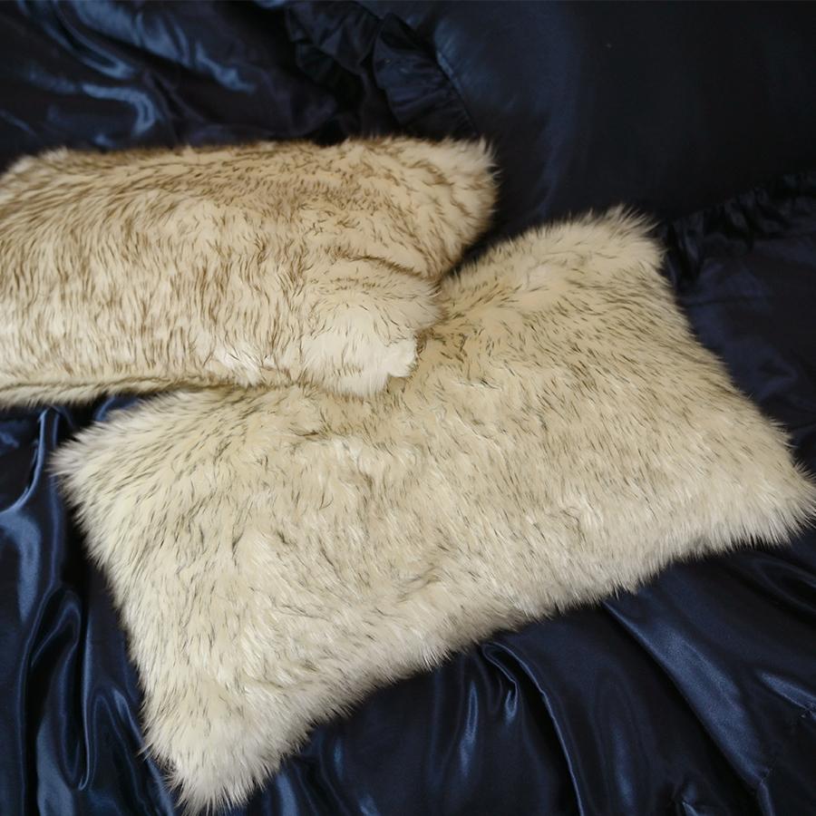 Tip-dipped Fur 쿠션(30x50cm)