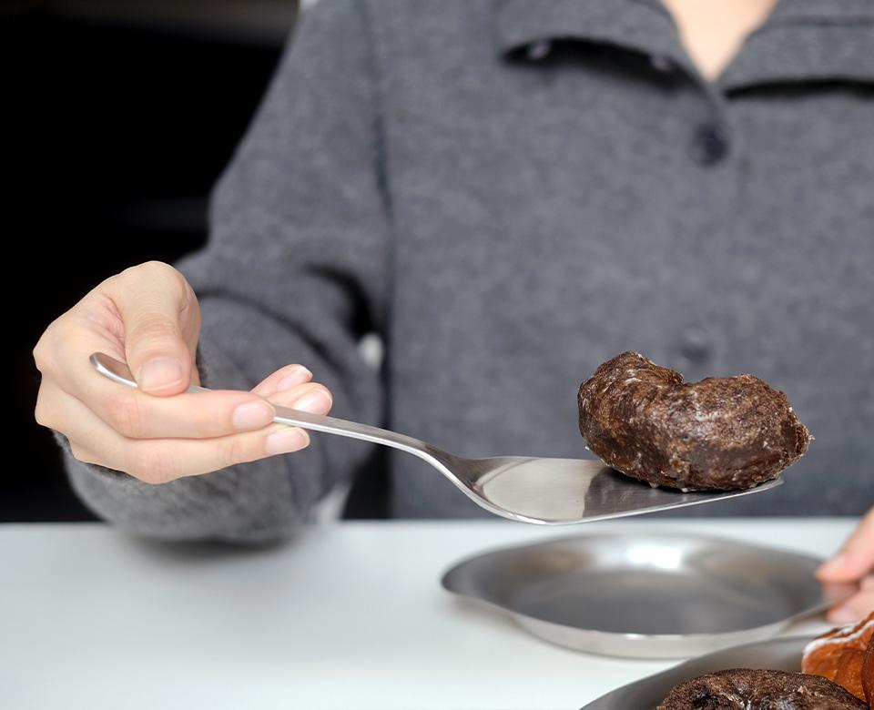 [소리야나기] 스텐 커트러리 디저트 서버