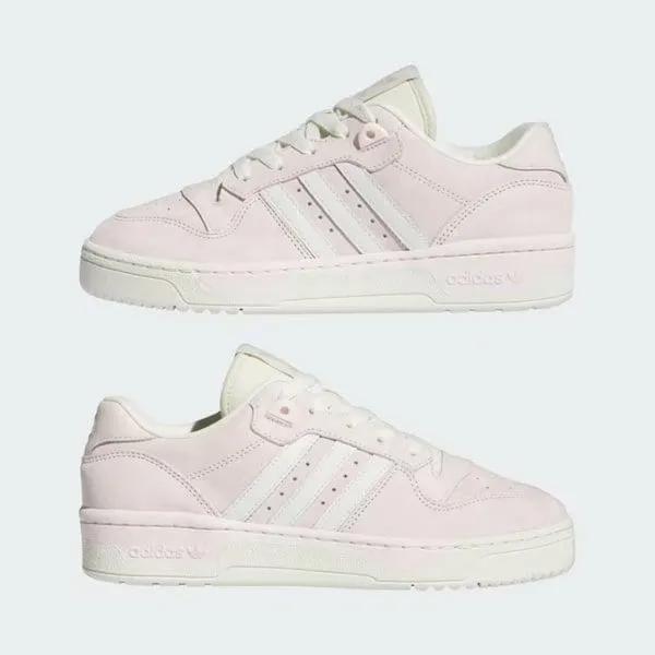 [국내매장판] 아디다스 여성 라이벌리 로우 오리지널 클래식 데일리 스니커즈 핑크